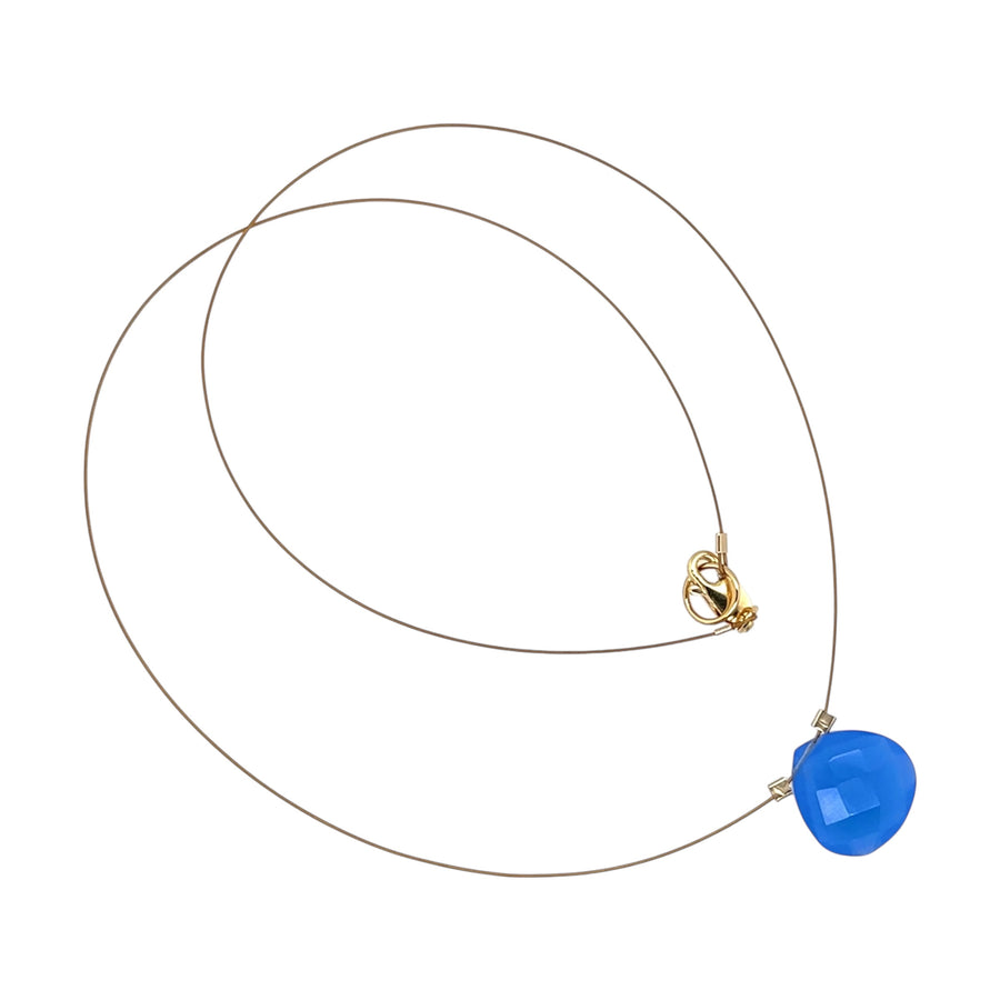 Blue Chalcedony Necklace