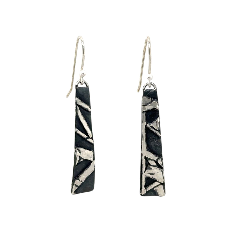 Earrings - Fused Silver