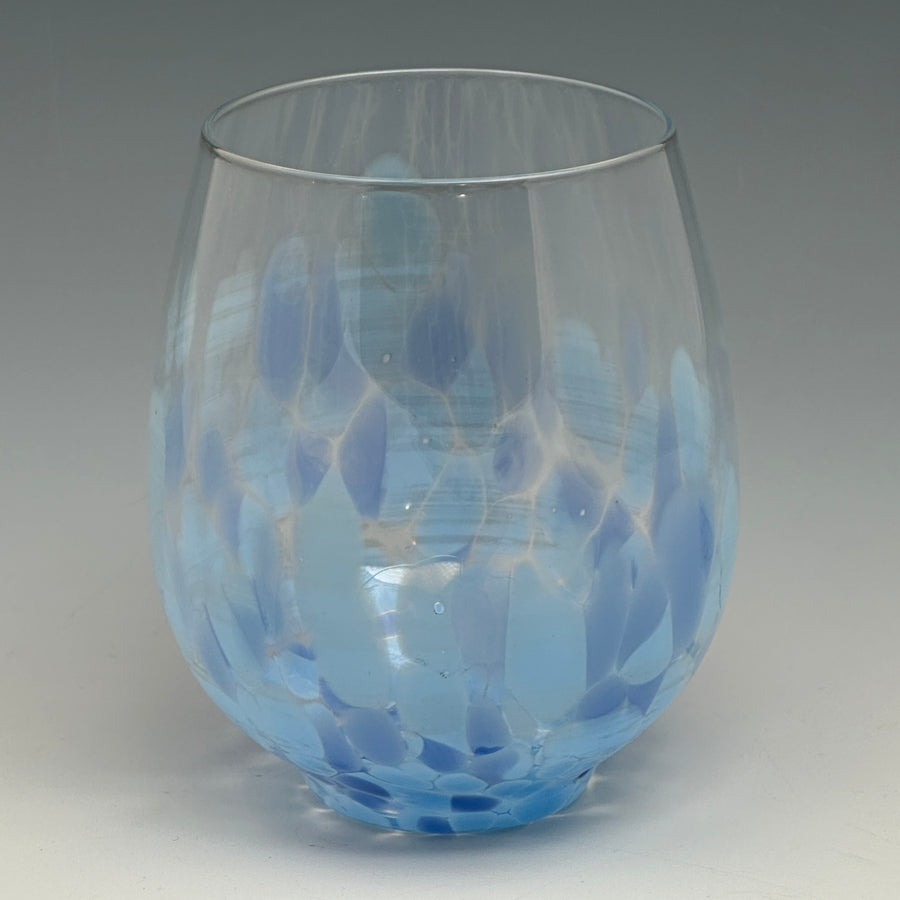 Hand Blown Stemless Glass - Small