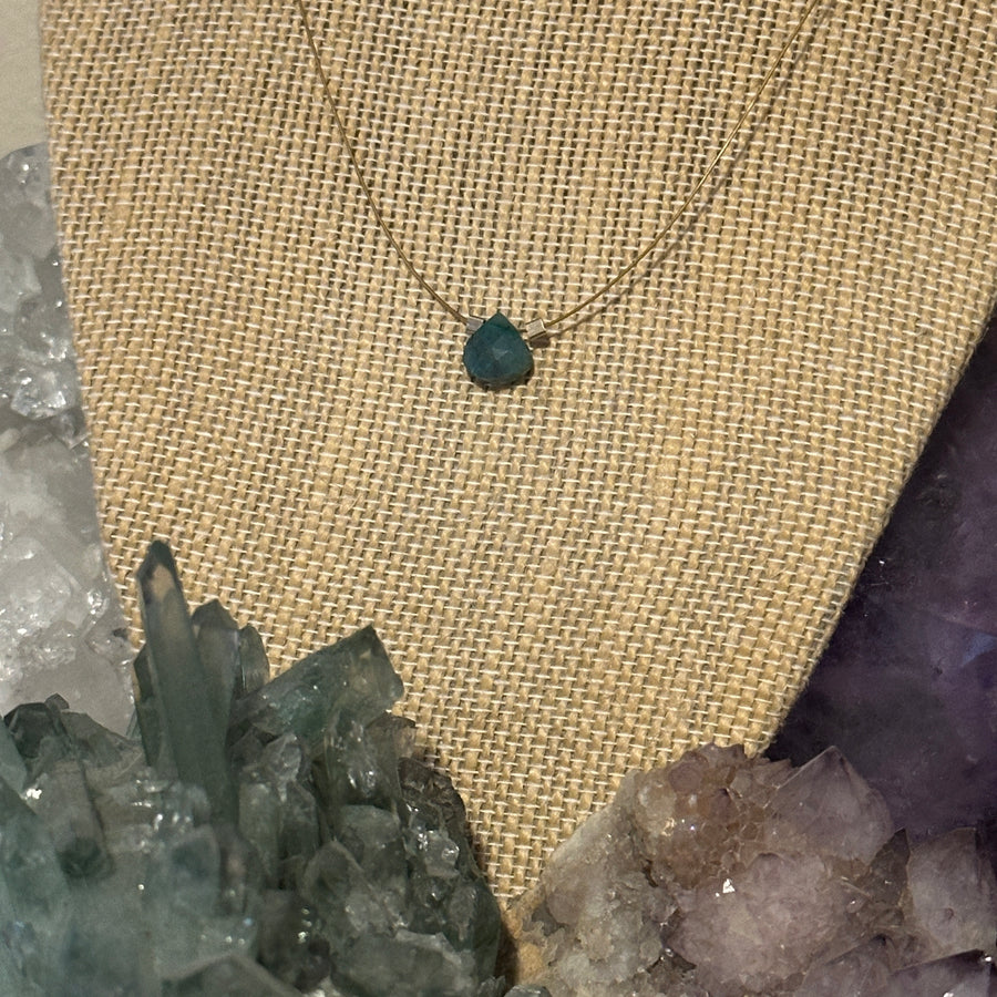 Grandidierite Necklace