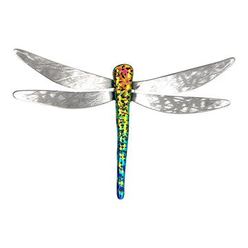 Dichroic Glass Dragonfly