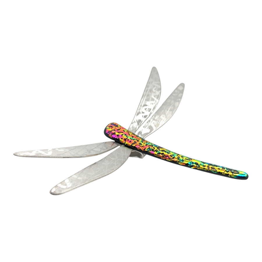 Dichroic Glass Dragonfly