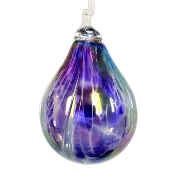 Amethyst Drape Raindrop Ornament