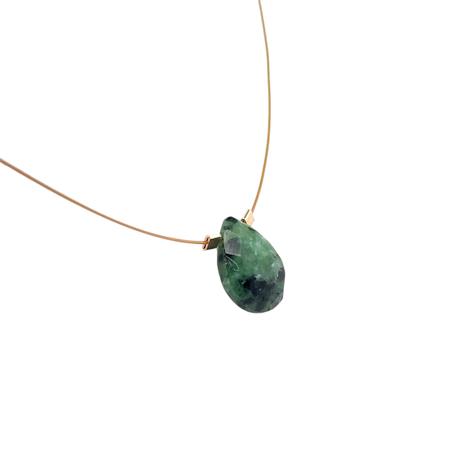 Ruby Zoisite Necklace