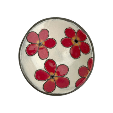 Ring Dish - Red Flower