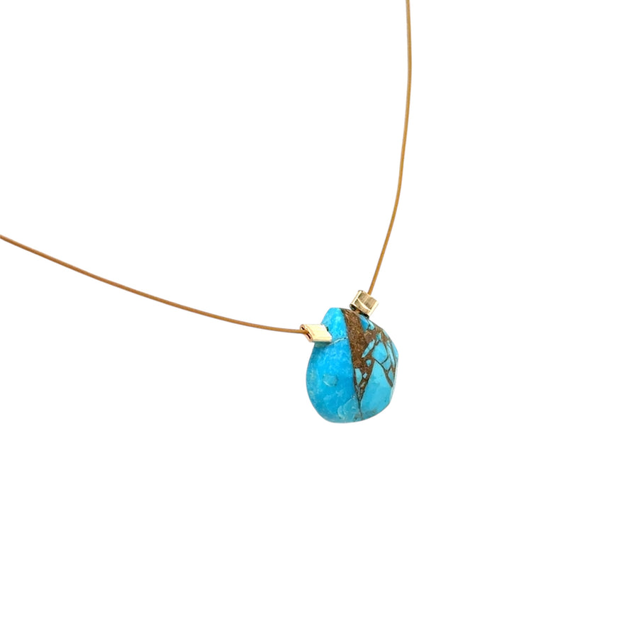 Copper Turquoise Necklace