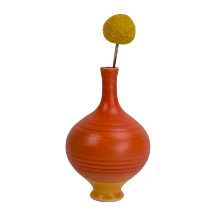 Bud Vase - Red/Yellow