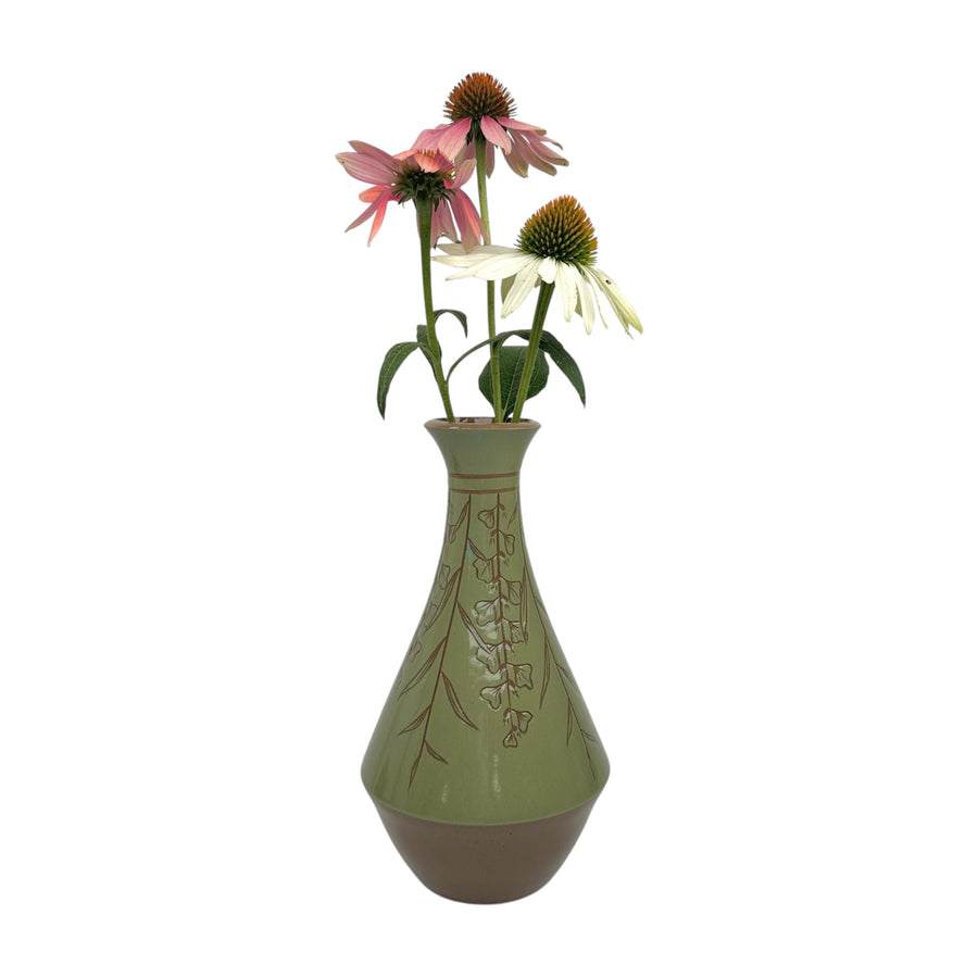 Large Vase - Sage - Botanical