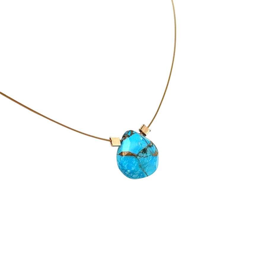 Copper Turquoise Necklace