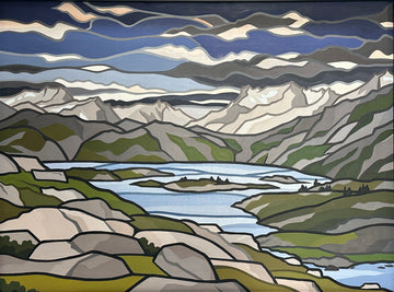Red Rock Lake - Original Painting