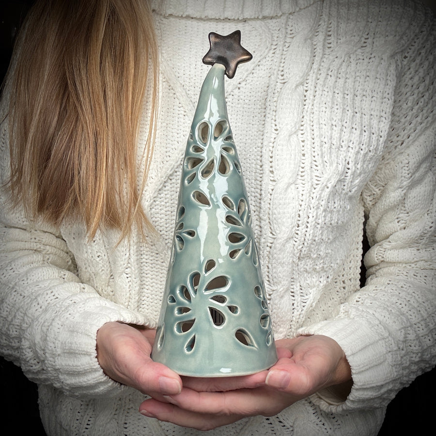 Floral Tree - Light Green