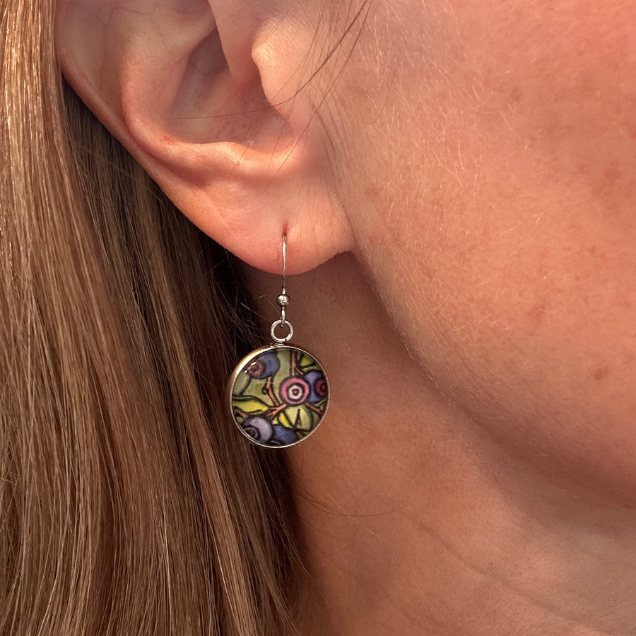 Earrings - Huckleberries