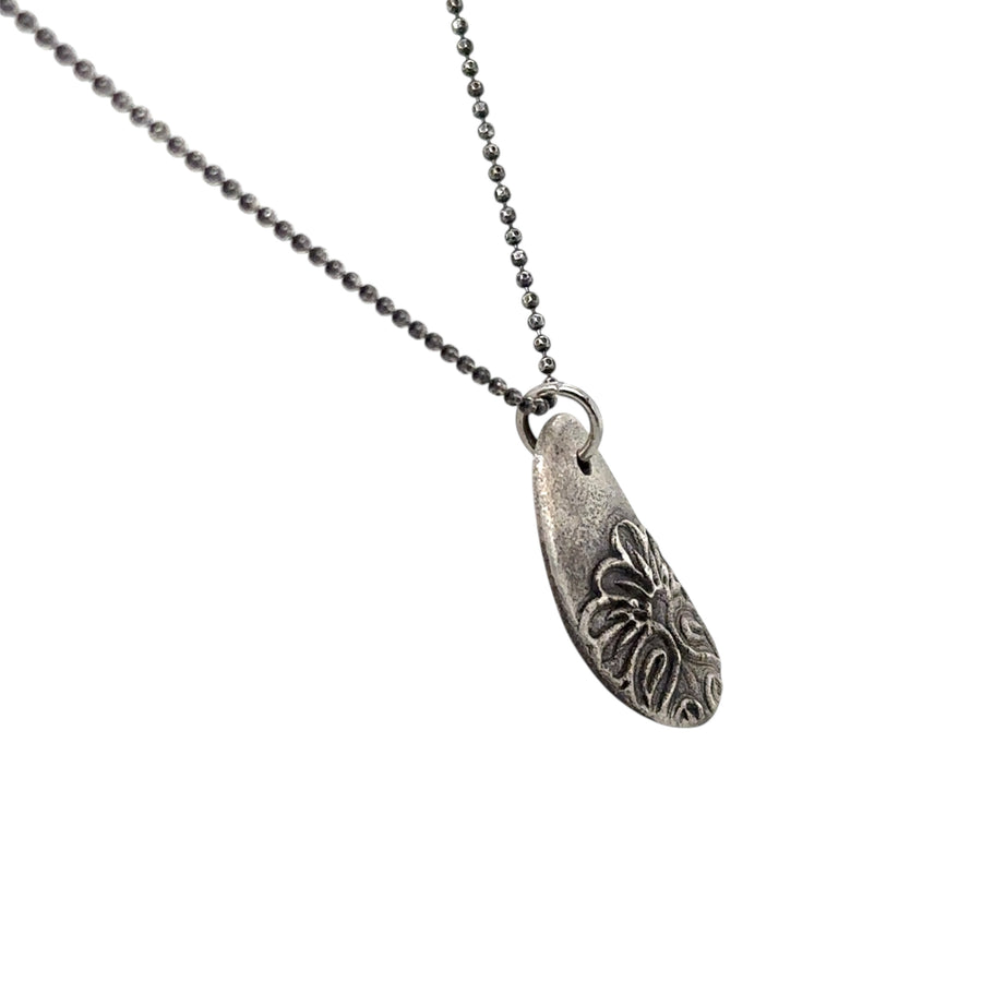 Necklace - Flowerburst - Oval
