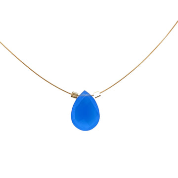 Blue Chalcedony Necklace