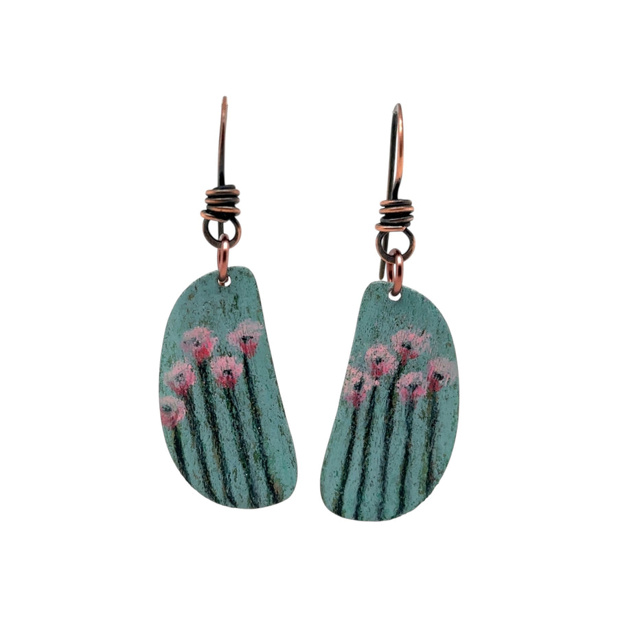 Earrings - Pink Poppy