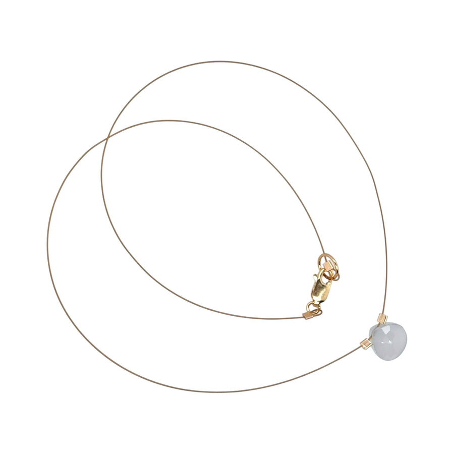 Blue Chalcedony Necklace