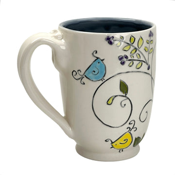 Swirly Bird - Mug - Large