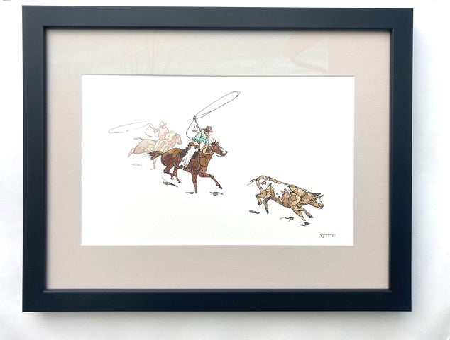 Cowcatchers - Original Painting