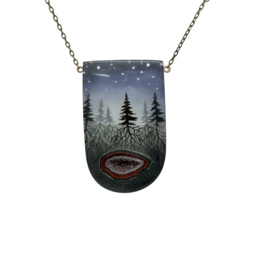 Necklace with Crystals - Strata