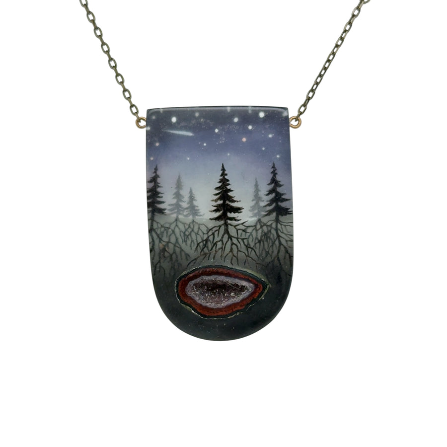 Necklace with Crystals - Strata