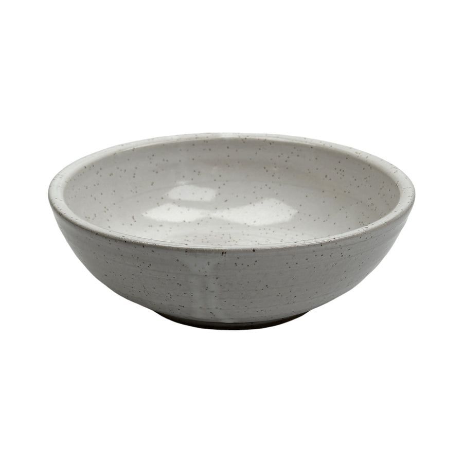 Bowl - White Paintbrush - Medium