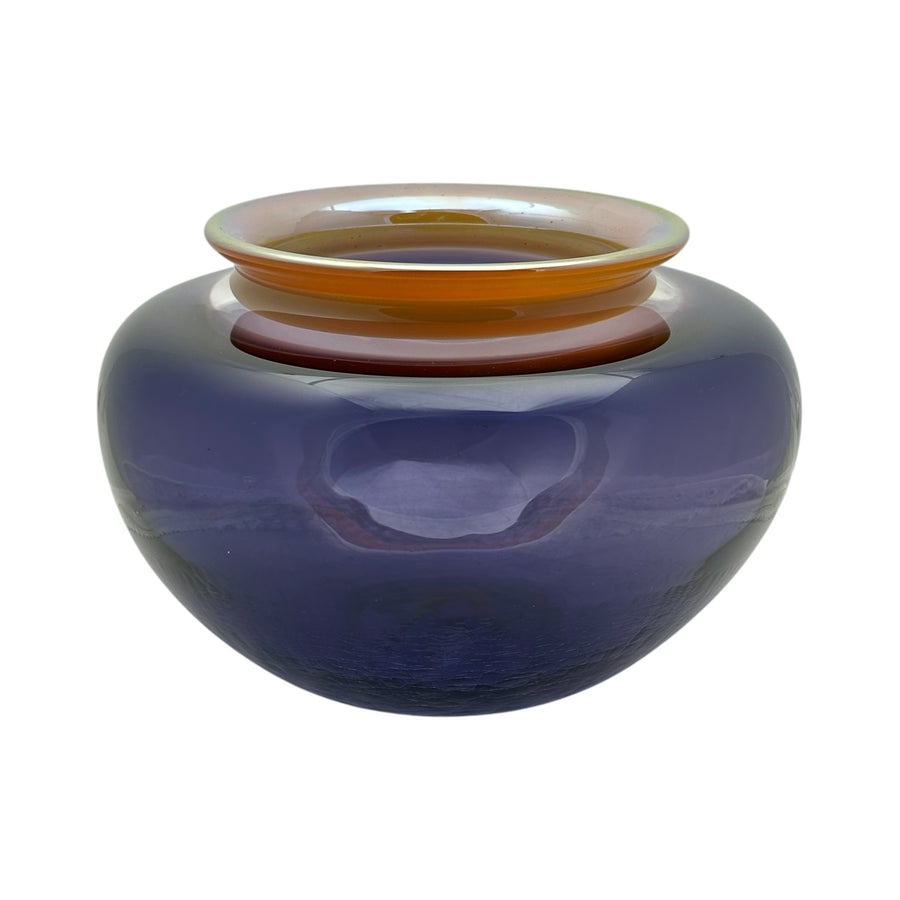 Gold and Purple Incalmo Vase #306