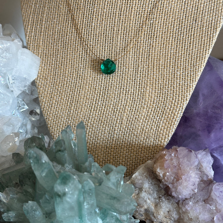 Zambian Emerald Necklace