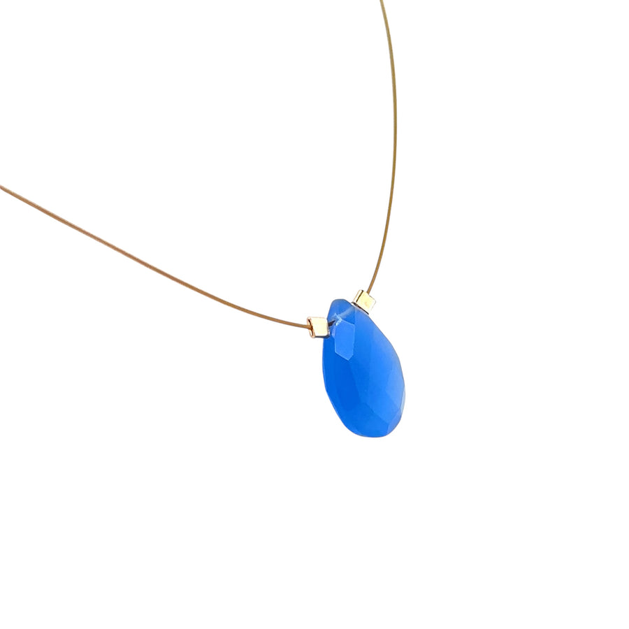Blue Chalcedony Necklace