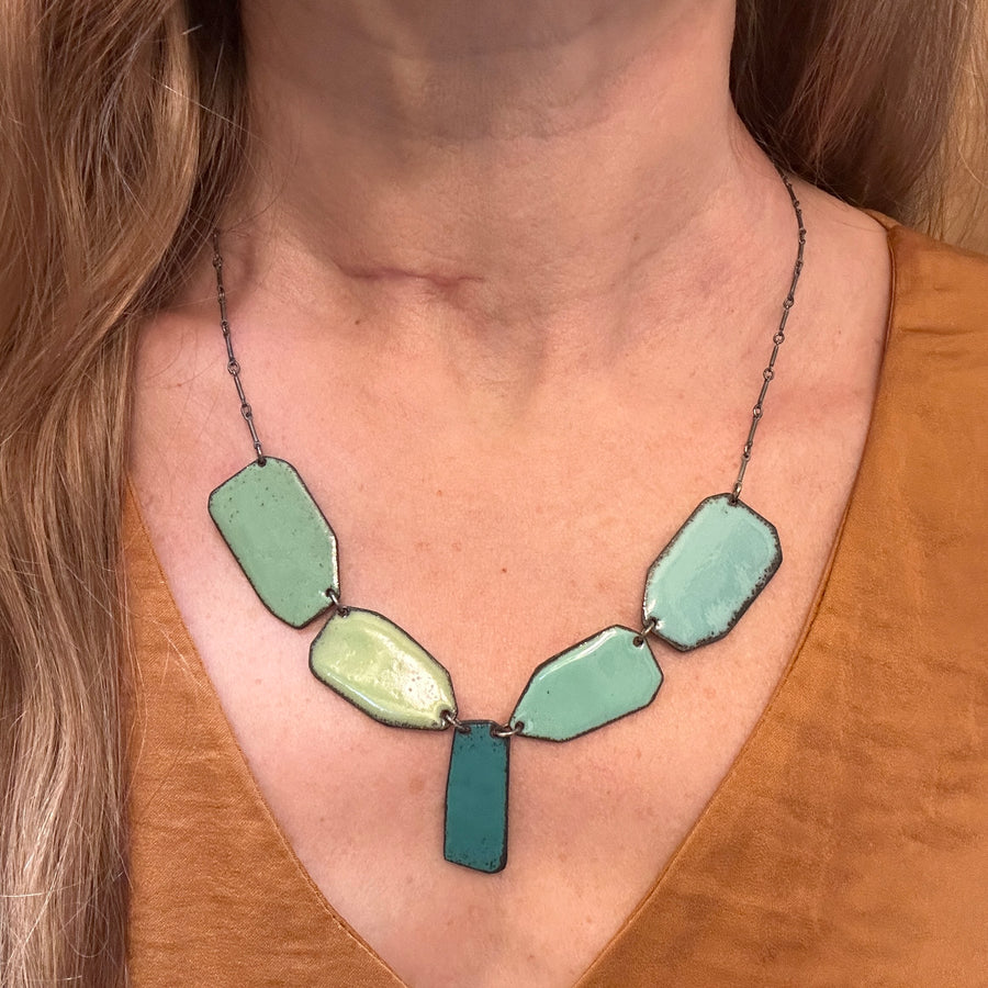 Vernal Necklace - Blue/Green