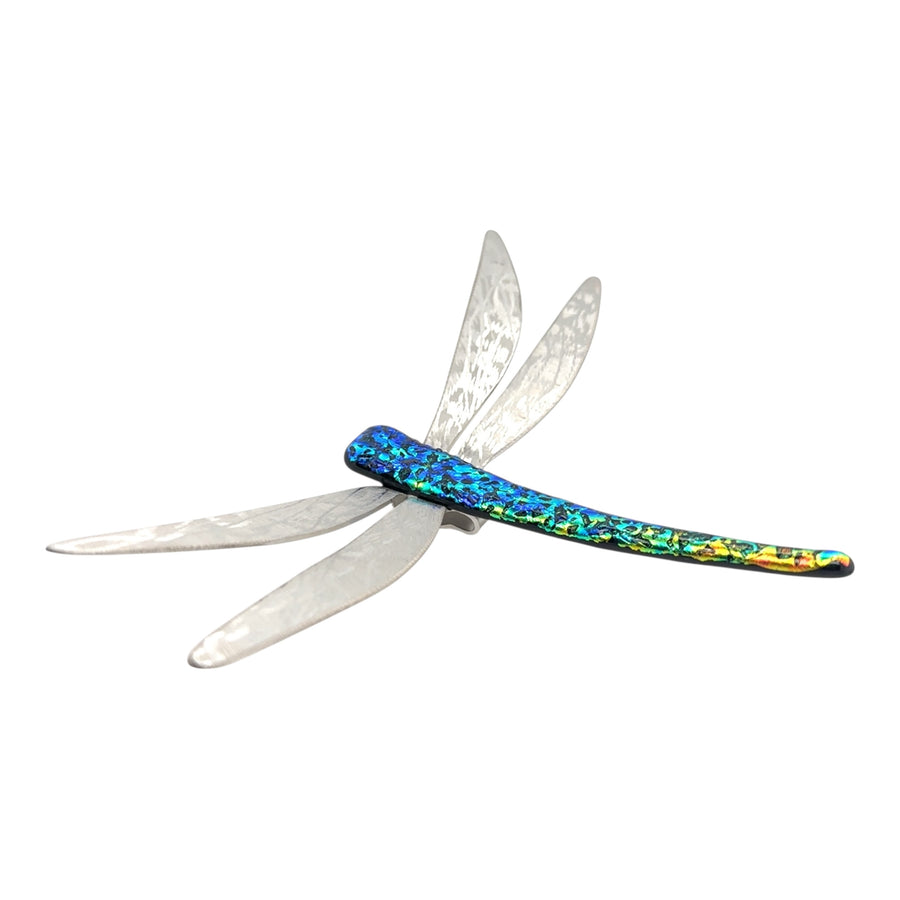 Dichroic Glass Dragonfly