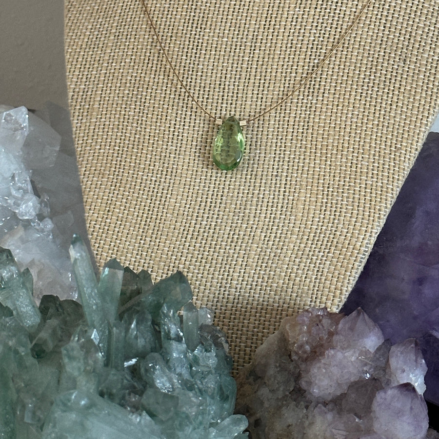 Prasiolite Necklace