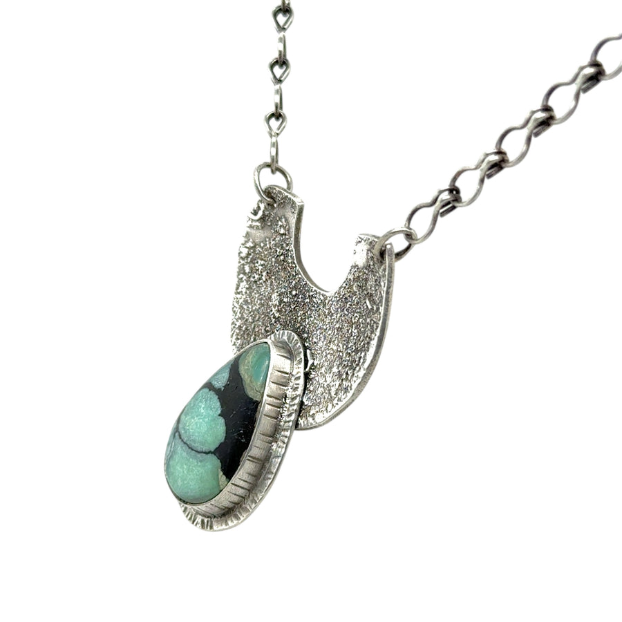 Necklace - Teardrop Turquoise