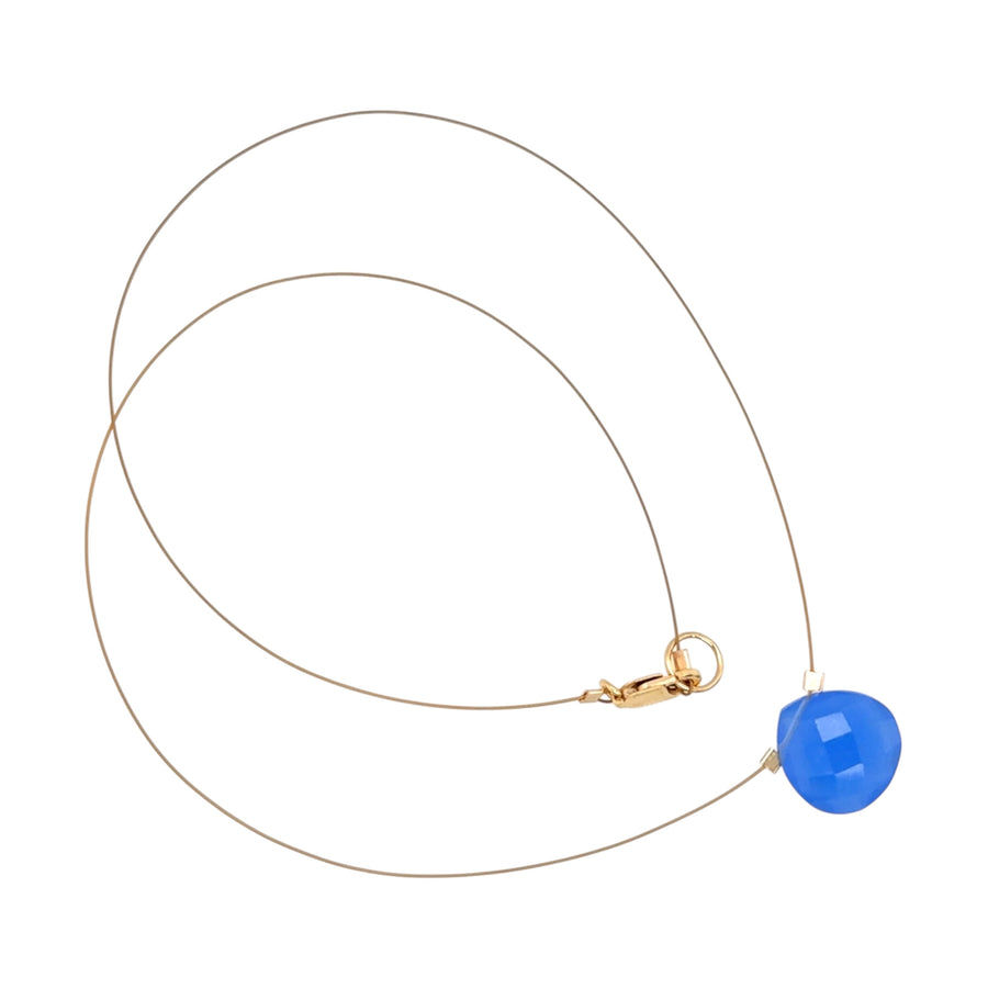 Blue Chalcedony Necklace