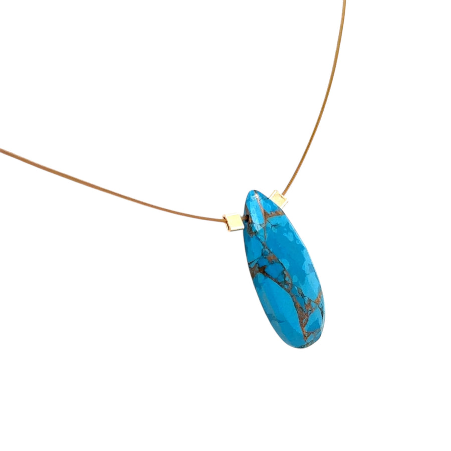 Copper Turquoise Necklace