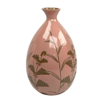 Large Vase - Pink - Botanical