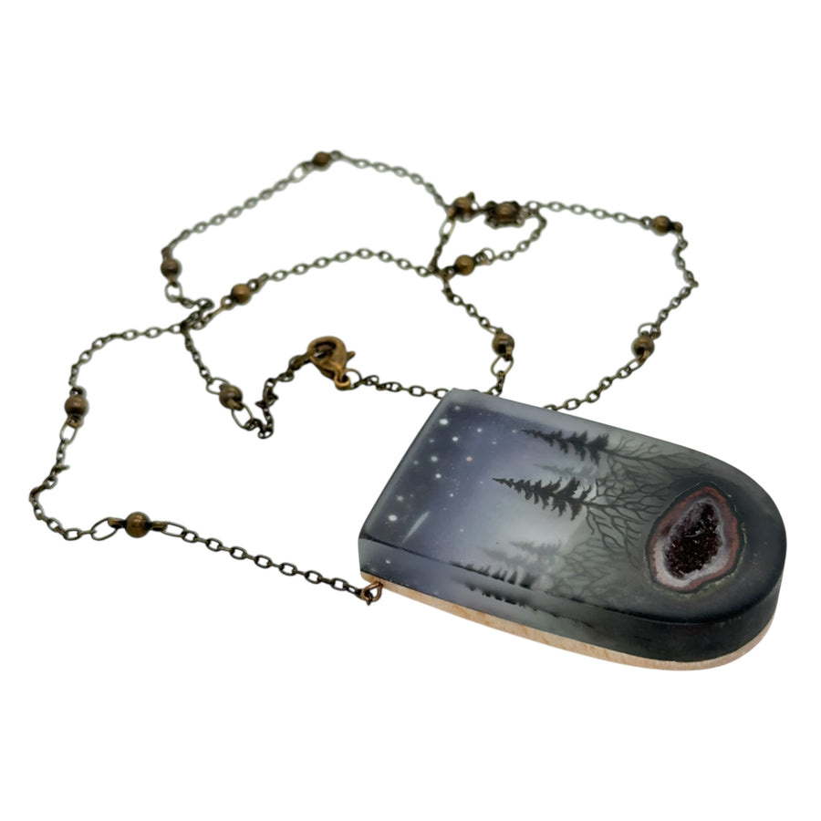 Necklace with Crystals - Strata