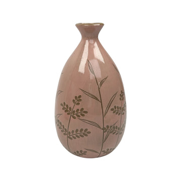 Medium Vase - Pink - Botanical