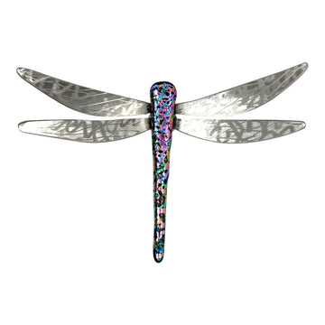 Dichroic Glass Dragonfly