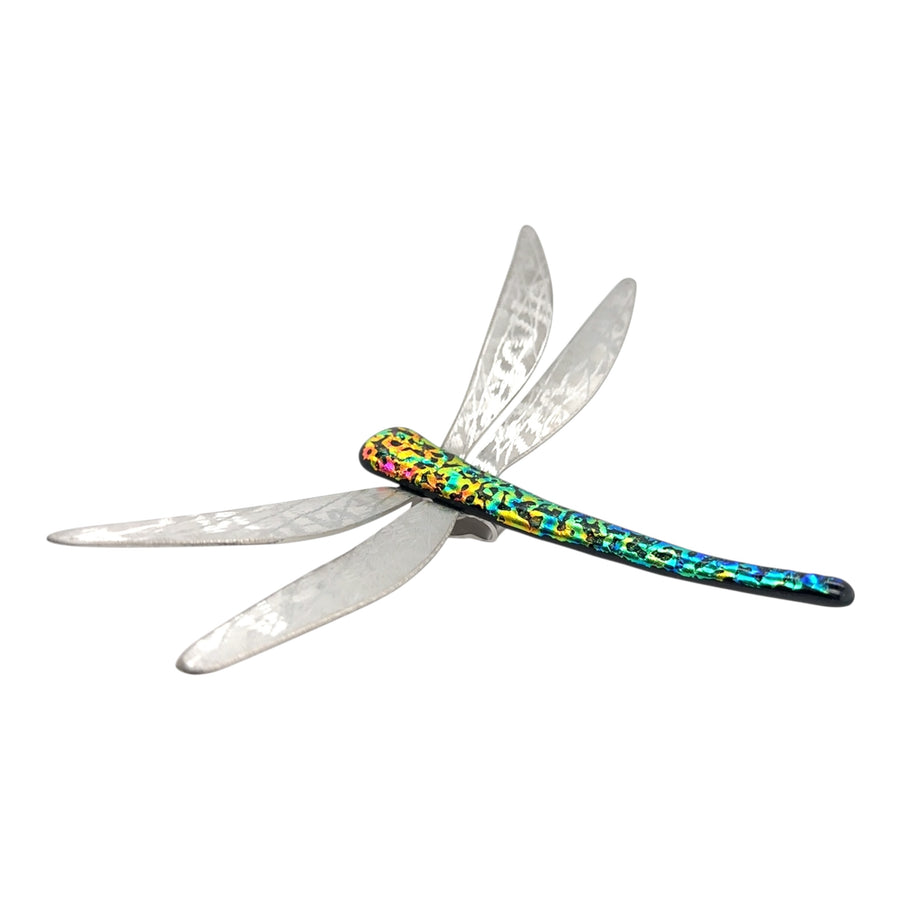 Dichroic Glass Dragonfly