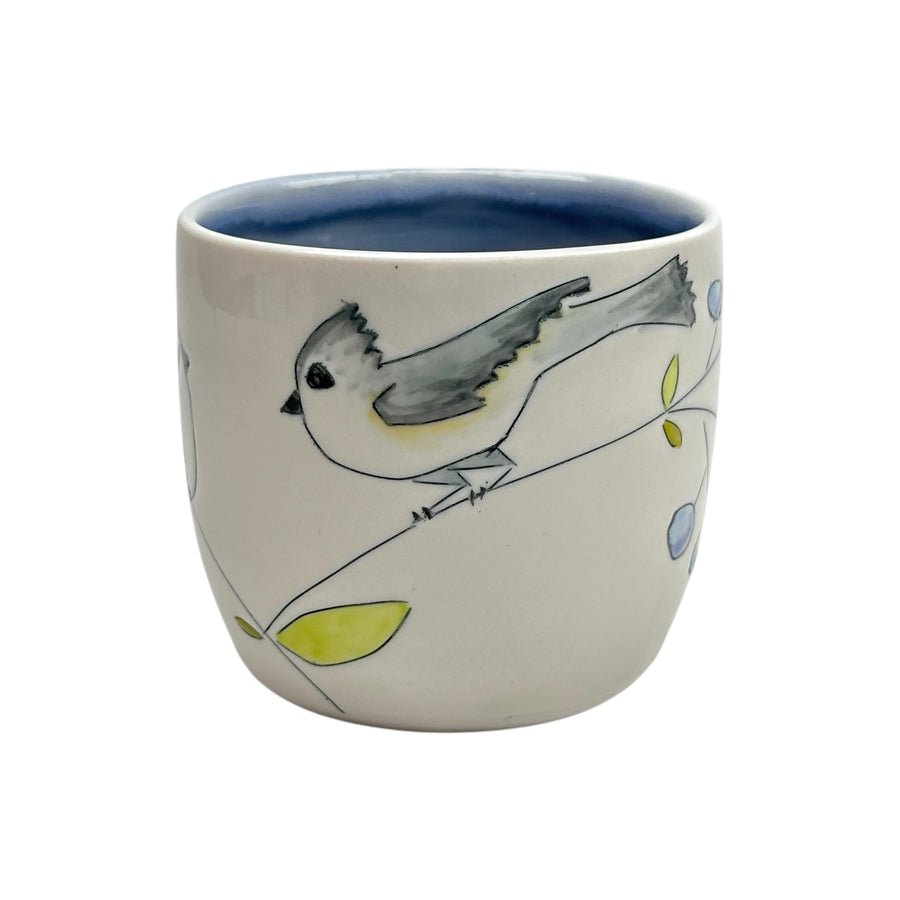 Birds and Blueberries - Mug - Small