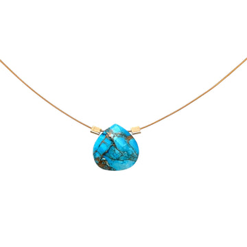 Copper Turquoise Necklace