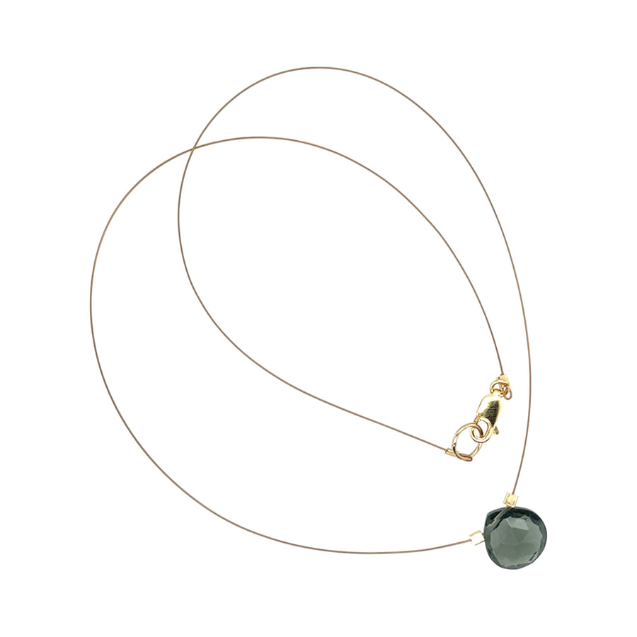 Moss Aquamarine Necklace