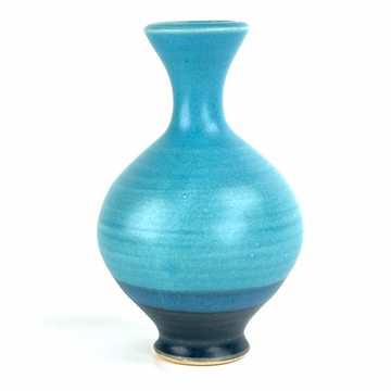 Bud Vase - Blue/Dark Blue
