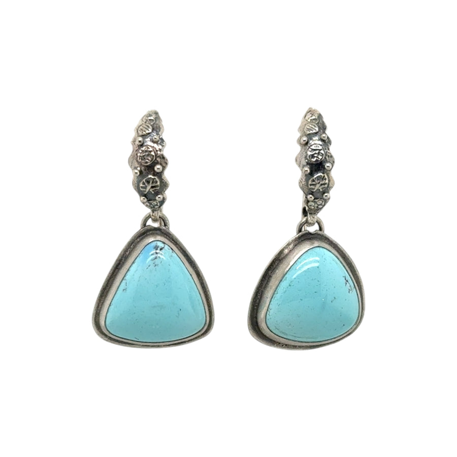 Earrings - Lavender Turquoise