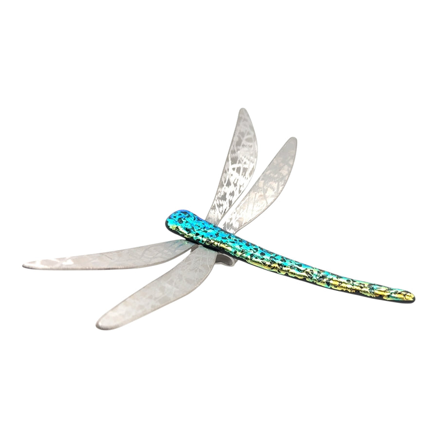 Dichroic Glass Dragonfly