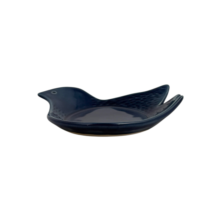 Bird Plate - Small - Blue