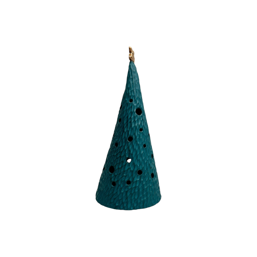 Holiday Luminary Tree - Teal - Small