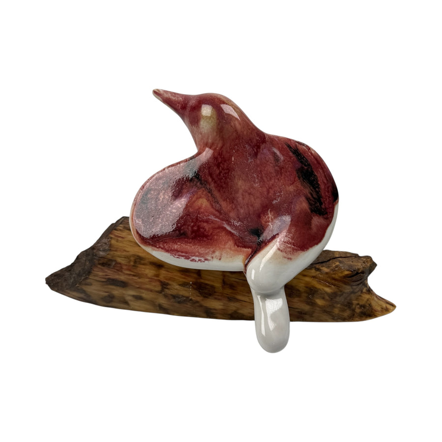 Bird - Burgundy/White #1353