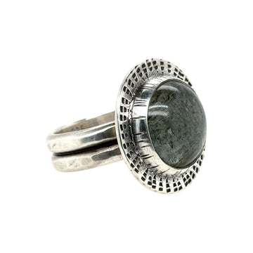 Ring - Moss Aquamarine - Size 9