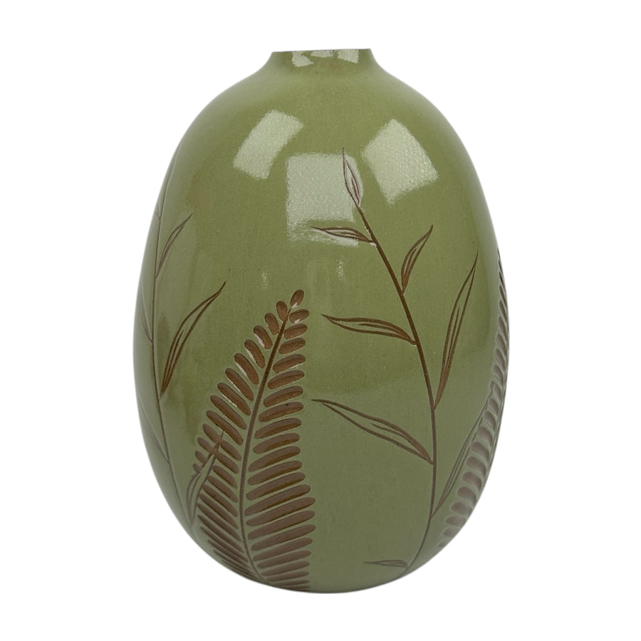 Large Vase - Sage - Botanical